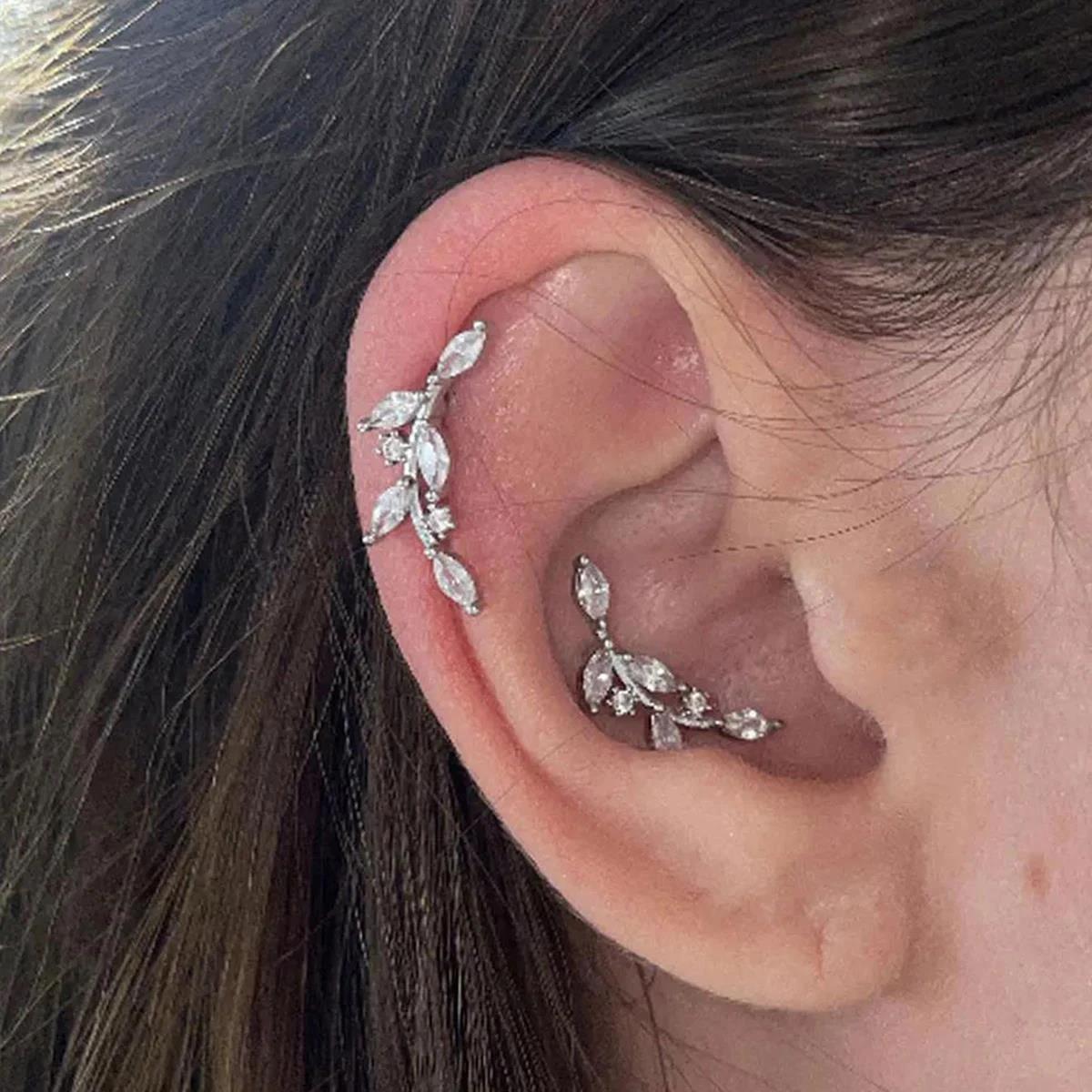 Tragus Flat Back - 1 ud. Pendientes de cartílago de