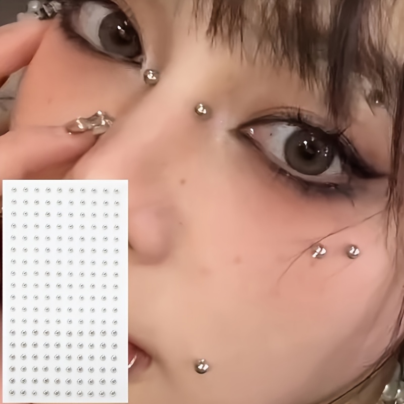 Body Jewelry Eyebrow - Juego de 4 Piezas de Piercings