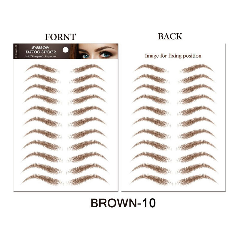 Pegatinas de tatuaje de cejas  - Body Jewelry Eyebrow reseña y precio