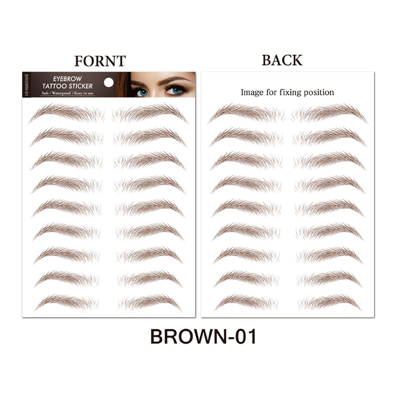 Pegatinas de tatuaje de cejas  - Body Jewelry Eyebrow reseña y precio