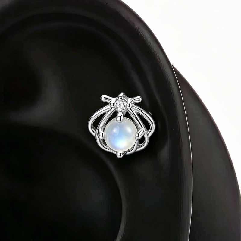 1PC Pendiente Hipoalergénico d - Tragus Flat Back reseña y precio
