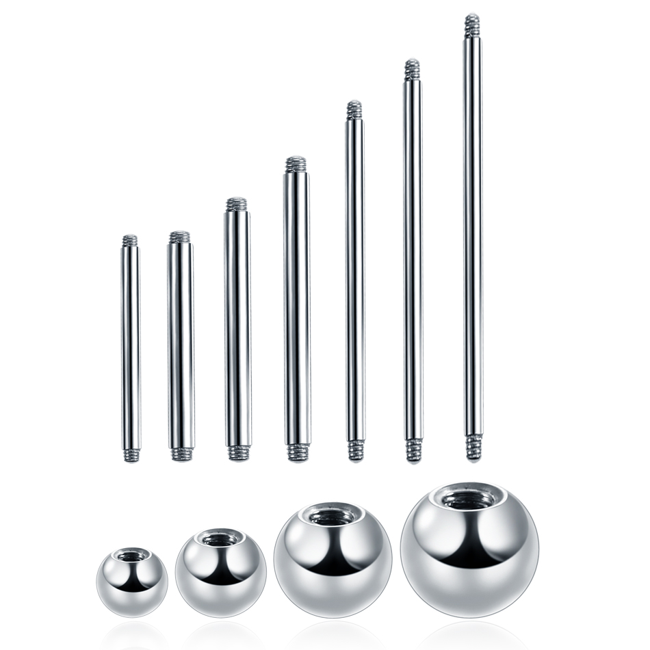 1 unidad G23 de titanio, barra - Tongue Barbell Straight reseña y precio