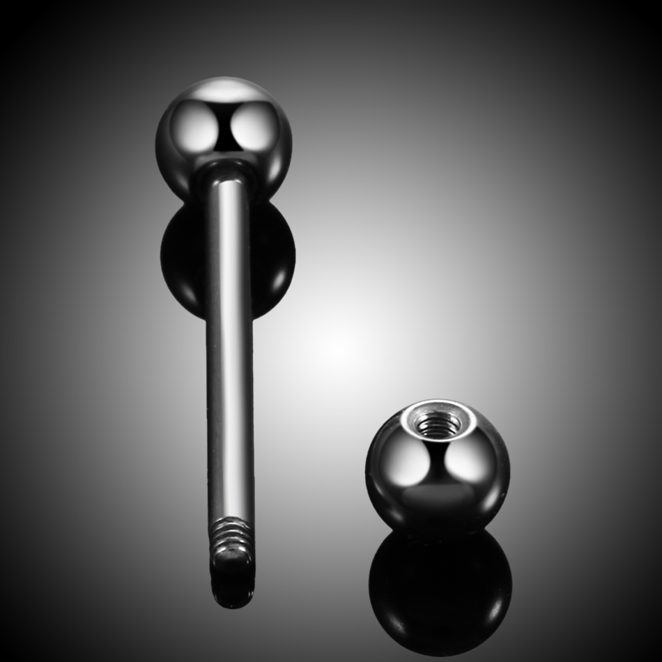 1 unidad G23 de titanio, barra - Tongue Barbell Straight reseña y precio