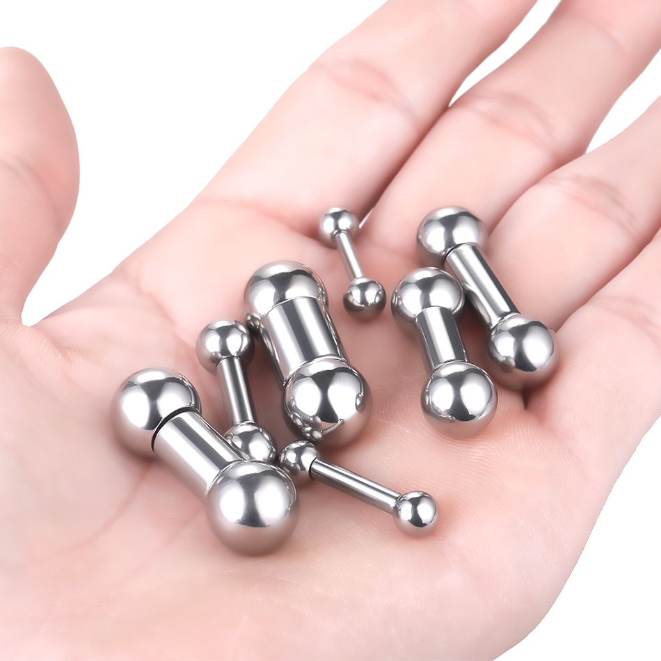 Piercing de acero de gran tama - Tongue Barbell Straight reseña y precio