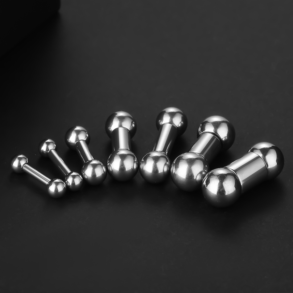 Piercing de acero de gran tama - Tongue Barbell Straight reseña y precio