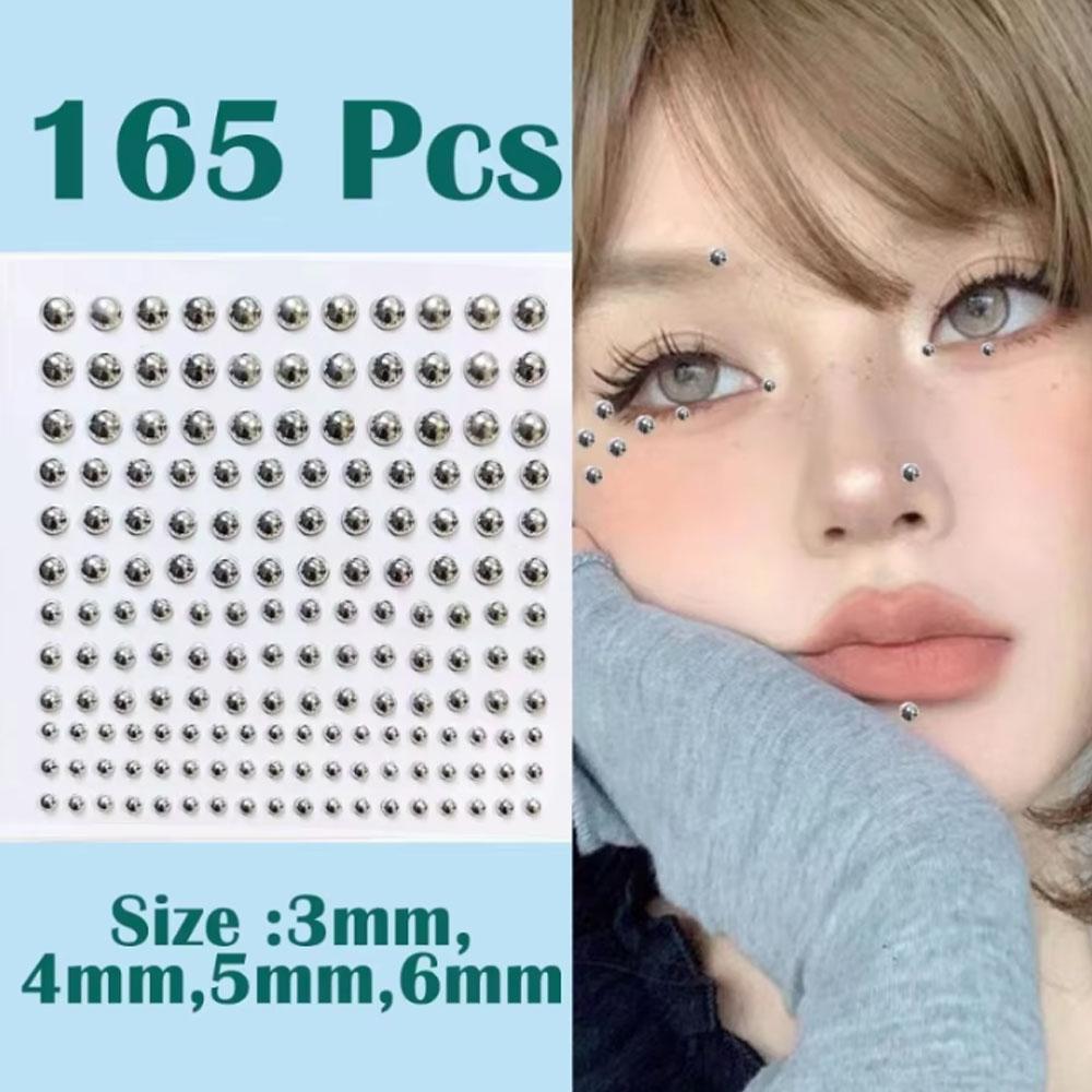 1 Hoja de Pegatinas de Acrílic - Body Jewelry Eyebrow reseña y precio
