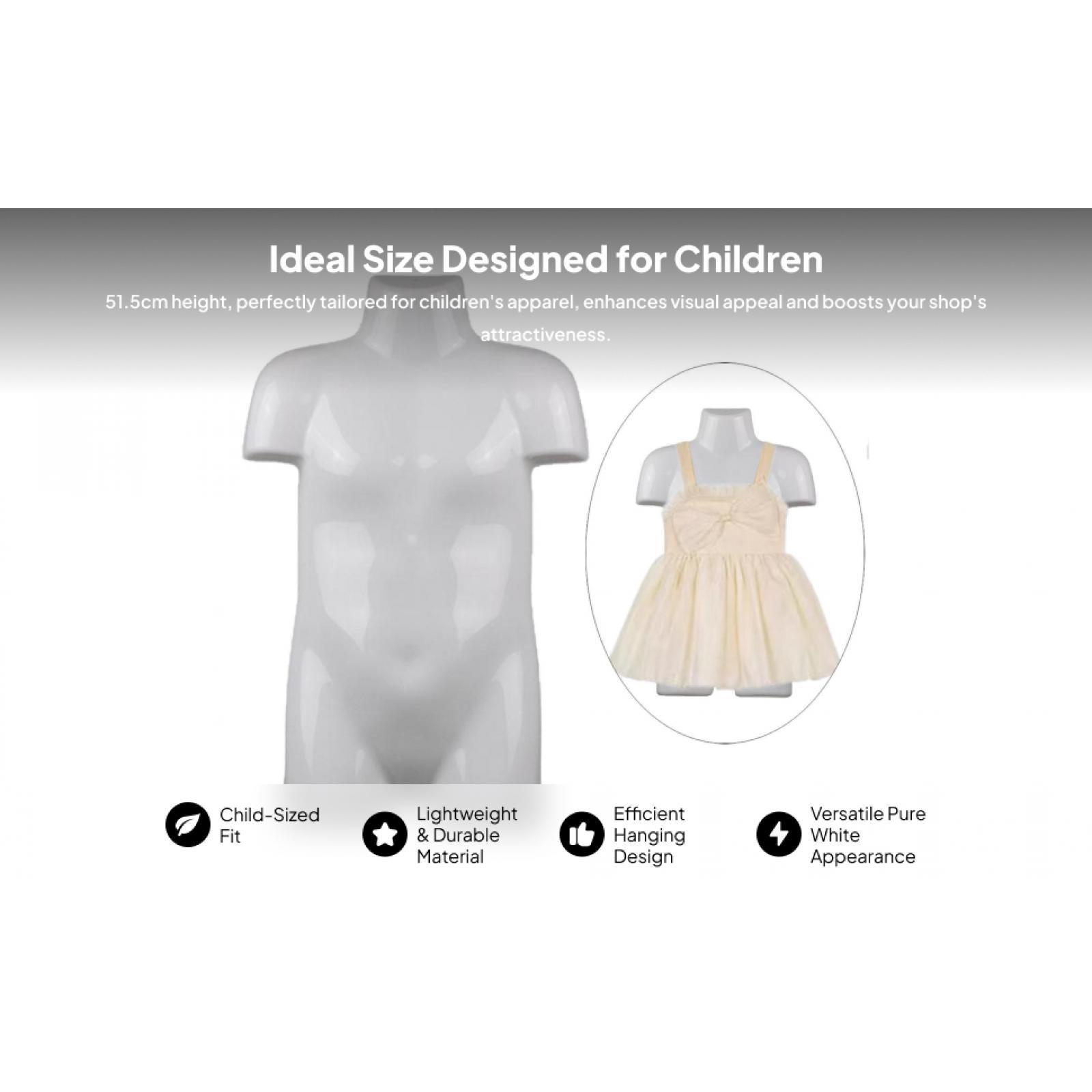 Maniquí para niños Torso Maniq - Body Jewelry Shop reseña y precio