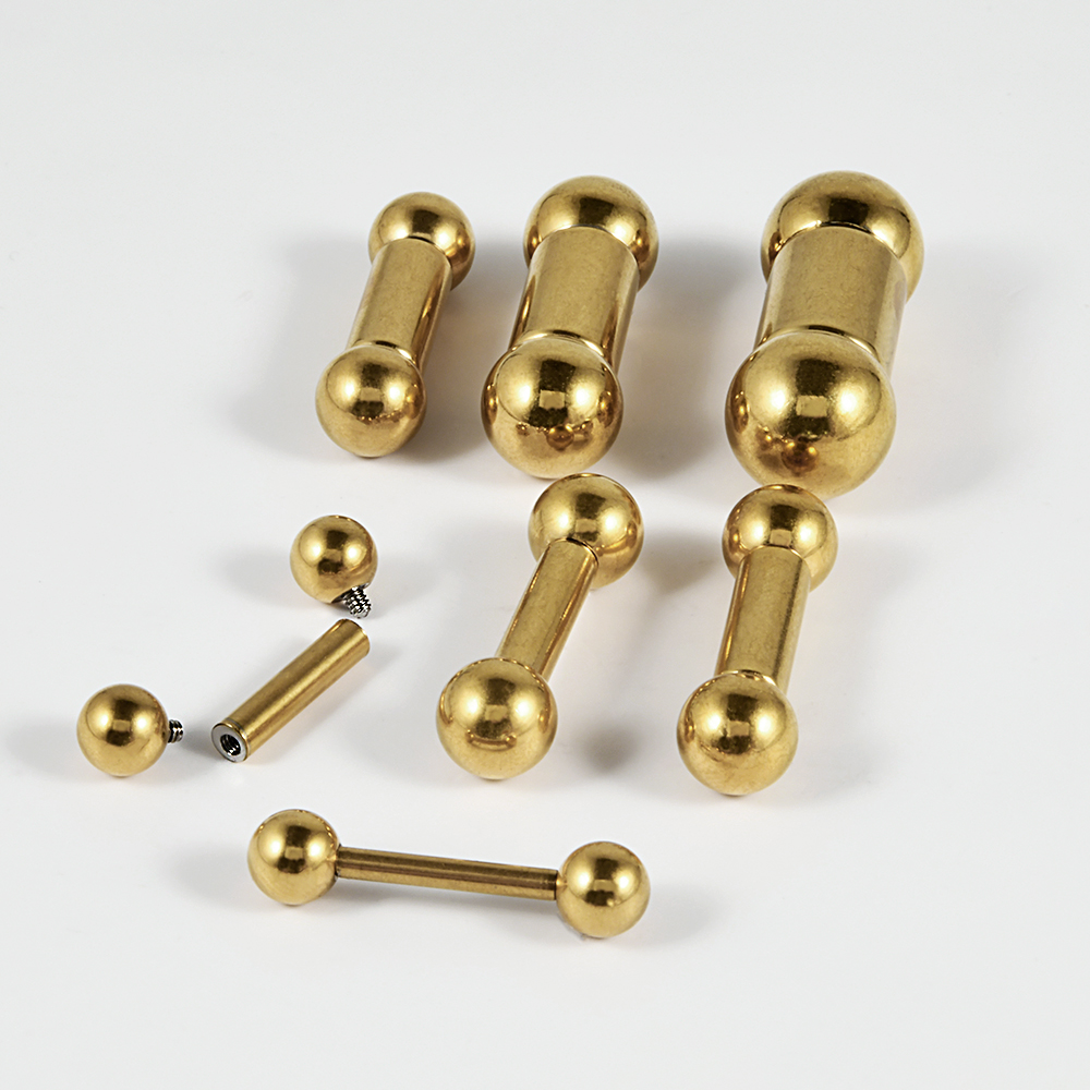 Anillo de barra recta de calib - Tongue Barbell Straight reseña y precio