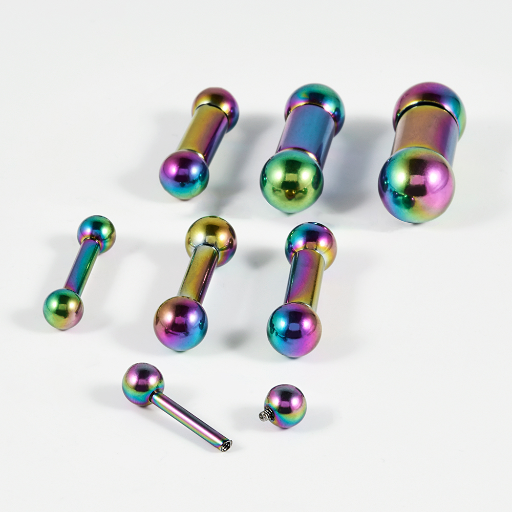 Anillo de barra recta de calib - Tongue Barbell Straight reseña y precio