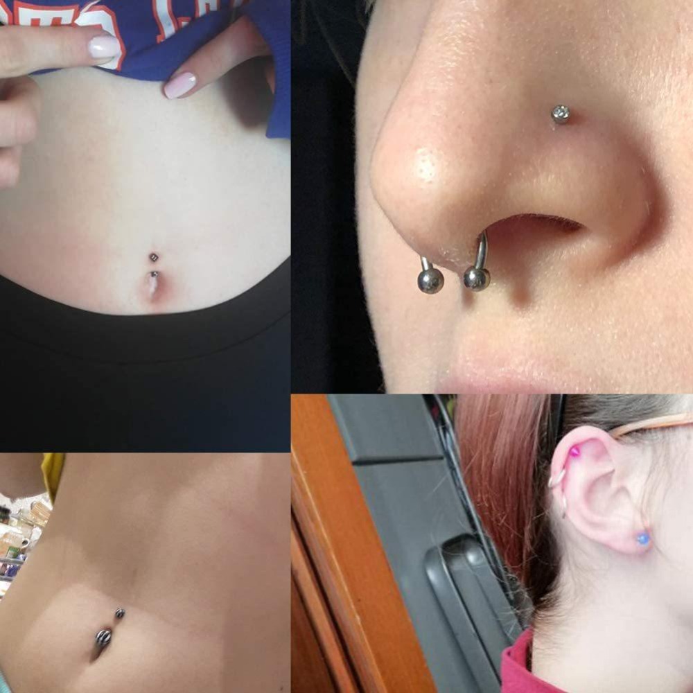 Kit de 150/140/85/70/42 Piezas - Body Jewelry Lip Ring reseña y precio