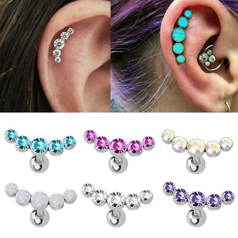 1 Pieza de Pendiente de Moda d - Body Jewelry Ear Piercing reseña y precio