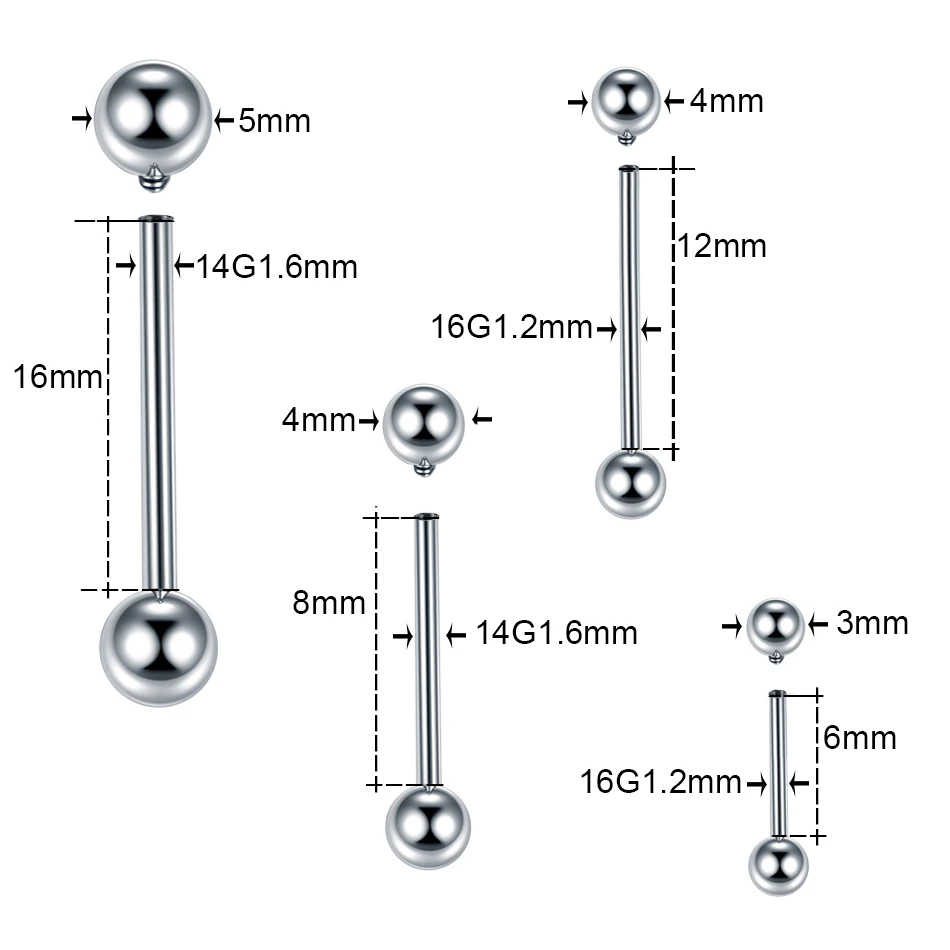 Bolas de barra industriales de - Tongue Barbell Straight reseña y precio