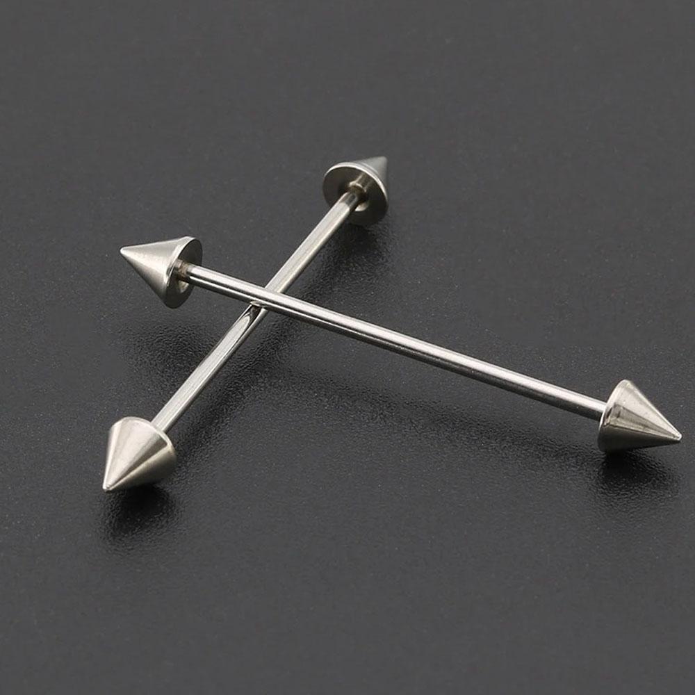 1 Pieza de Acero Inoxidable, P - Tongue Barbell Straight reseña y precio