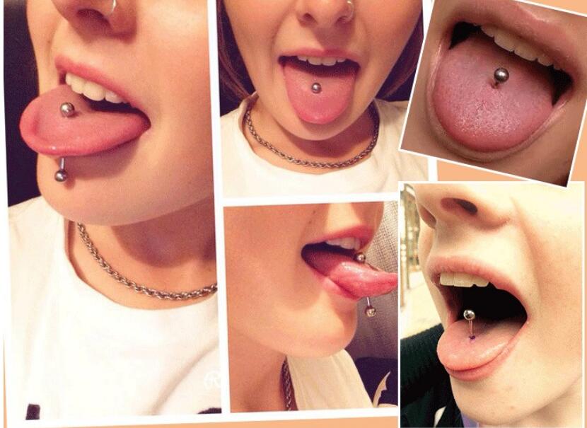 Piercing de acero inoxidable p - Tongue Barbell Straight reseña y precio