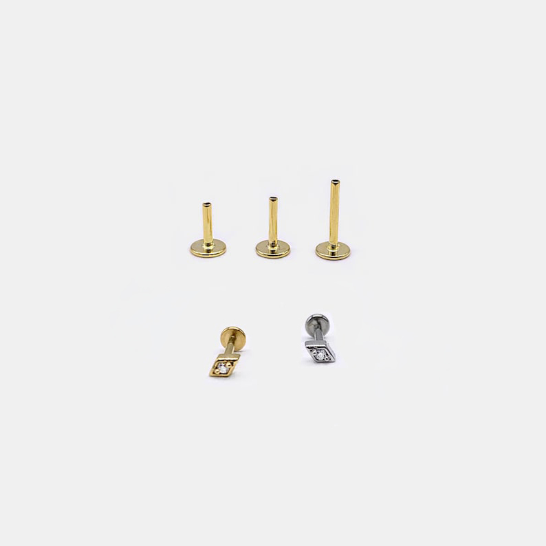 AIDE 1 ud. Pendiente pequeño d - Tragus Flat Back reseña y precio