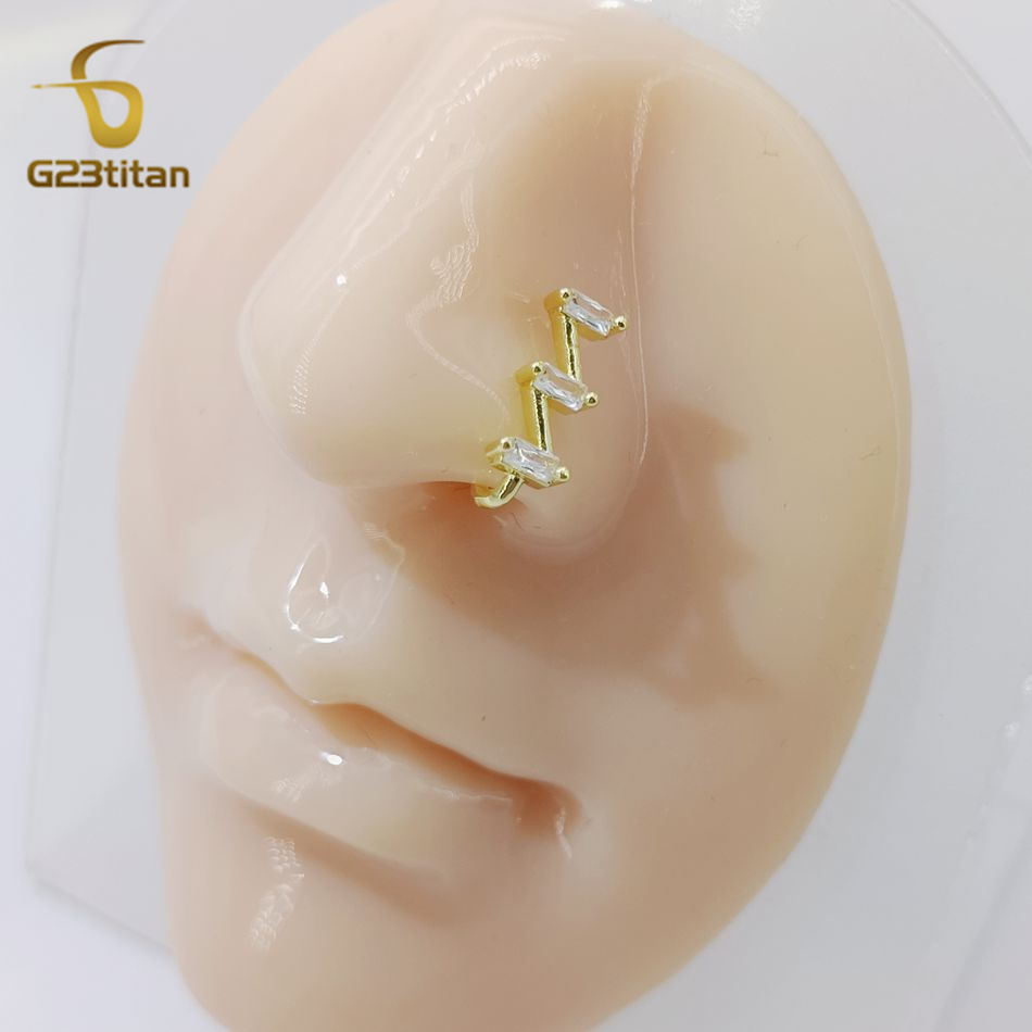 Anillo de perforación de nariz - Body Jewelry Ear Piercing reseña y precio