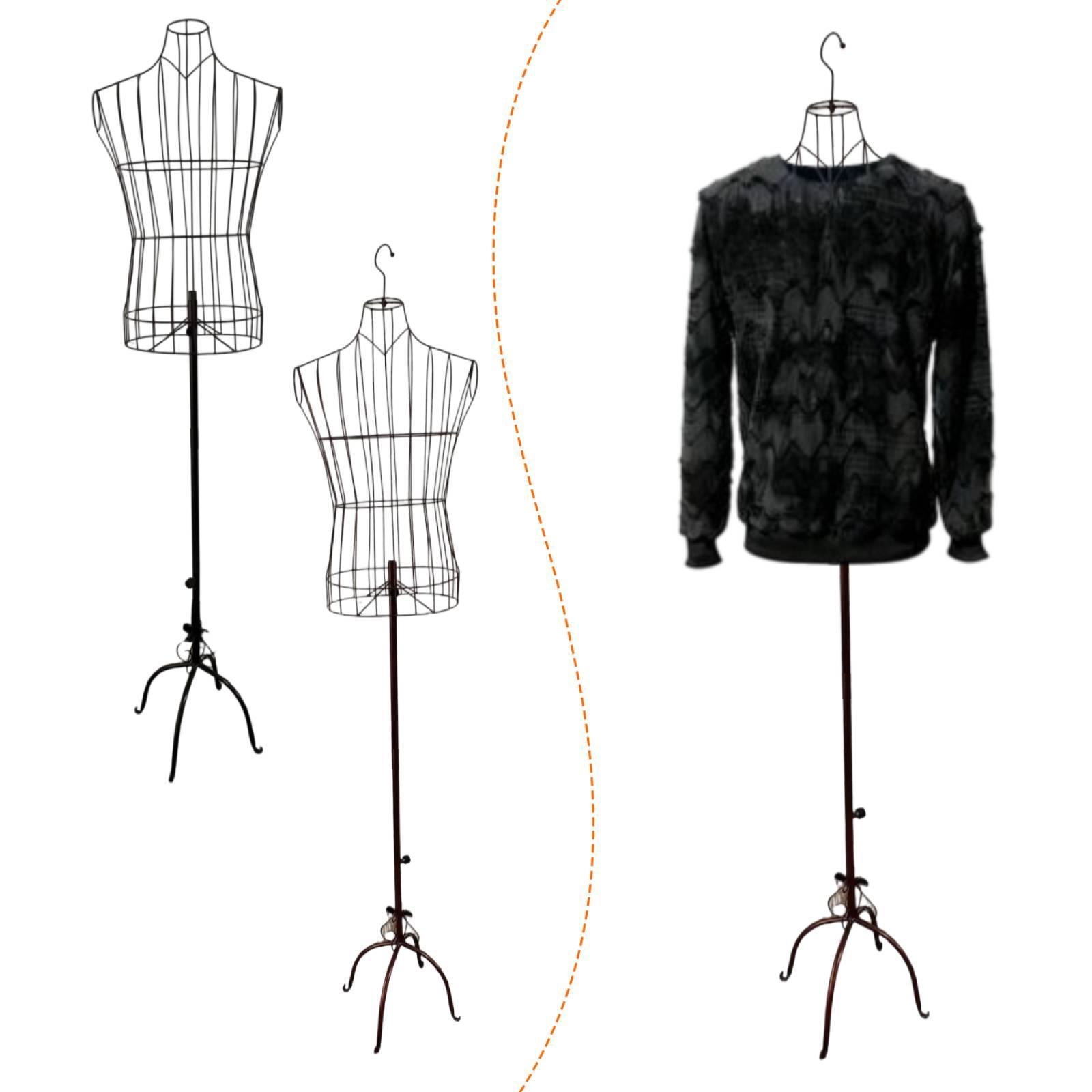 Maniquí Masculino de Metal con - Body Jewelry Shop reseña y precio