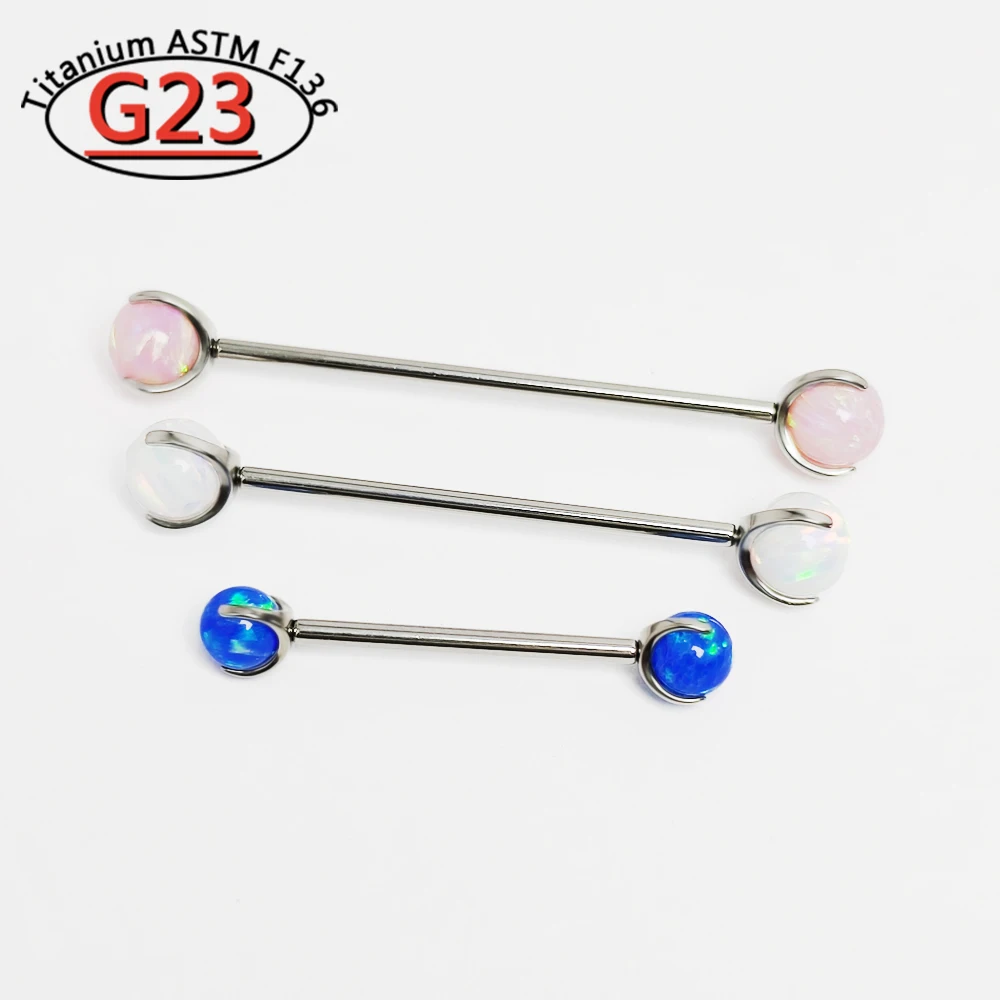 Anillo de bolas de barra de óp - Tongue Barbell Straight reseña y precio