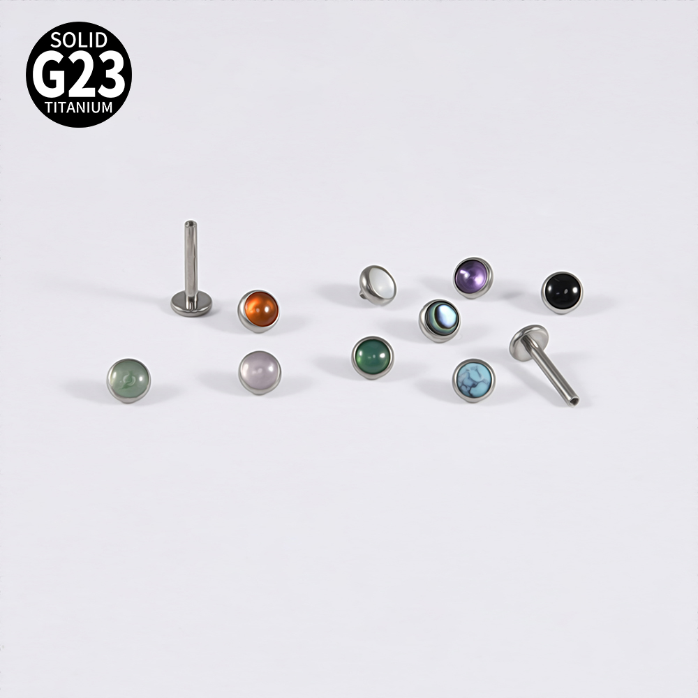 1 unidad 16g G23 cristal de ti - Tragus Flat Back reseña y precio