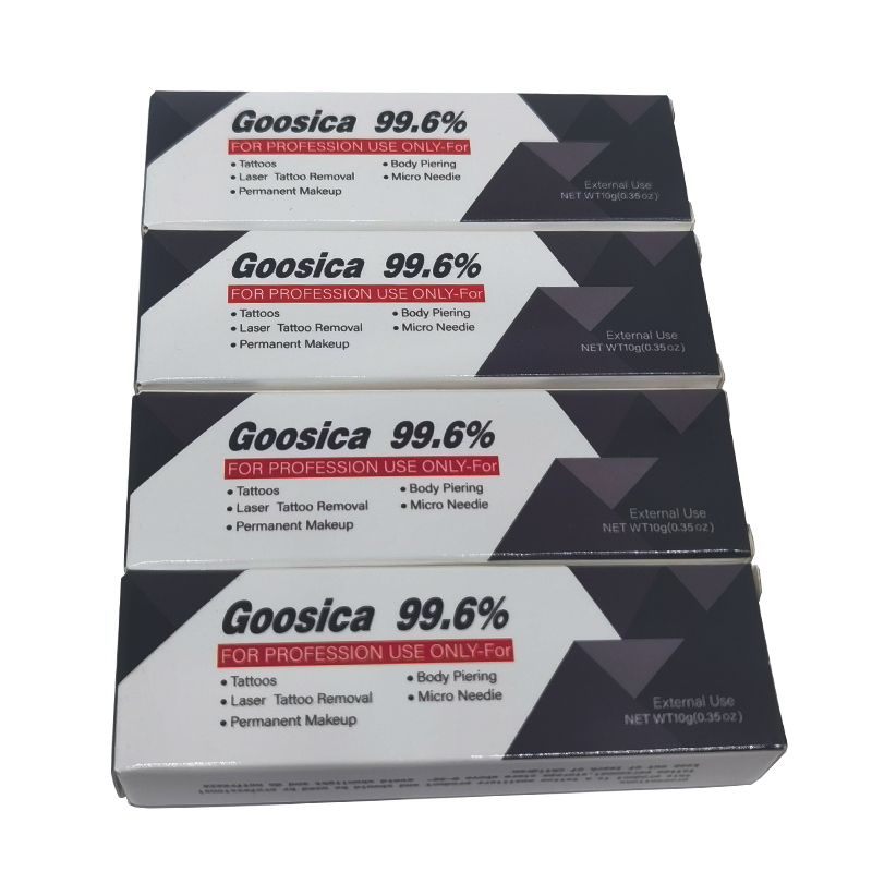 Nueva crema de tatuaje Goosica - Body Jewelry Eyebrow reseña y precio