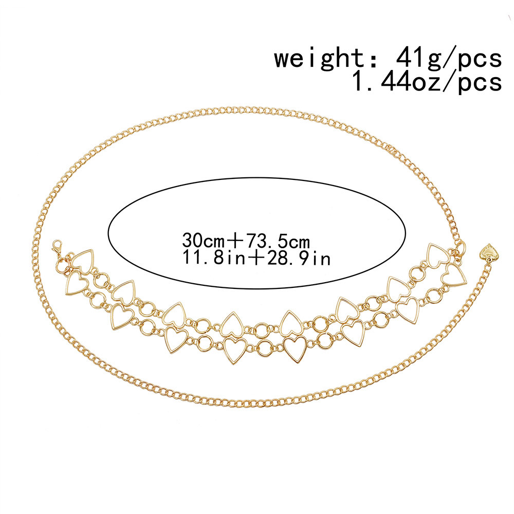 Cadena de cintura de doble cap - Body Jewelry Shop reseña y precio
