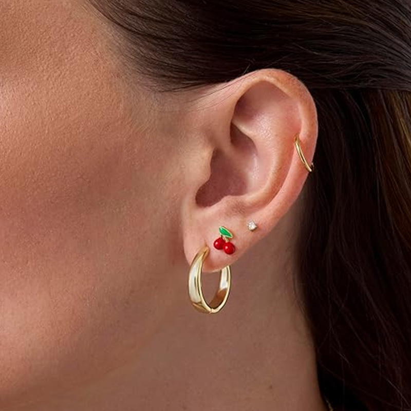 Pendientes de cartílago para m - Tragus Flat Back reseña y precio