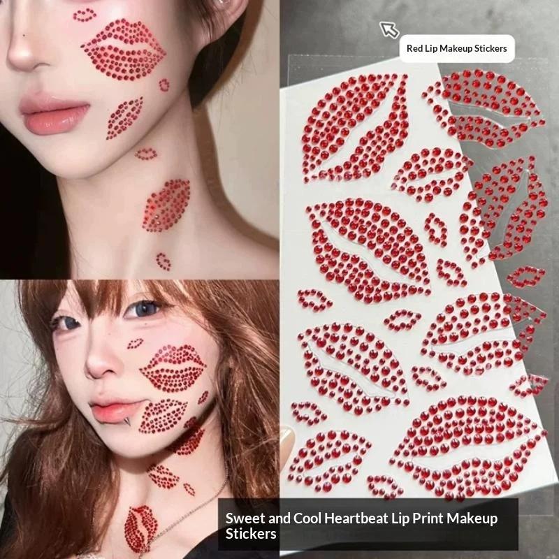 1 Lámina de Adhesivos de Labio - Body Jewelry Eyebrow reseña y precio