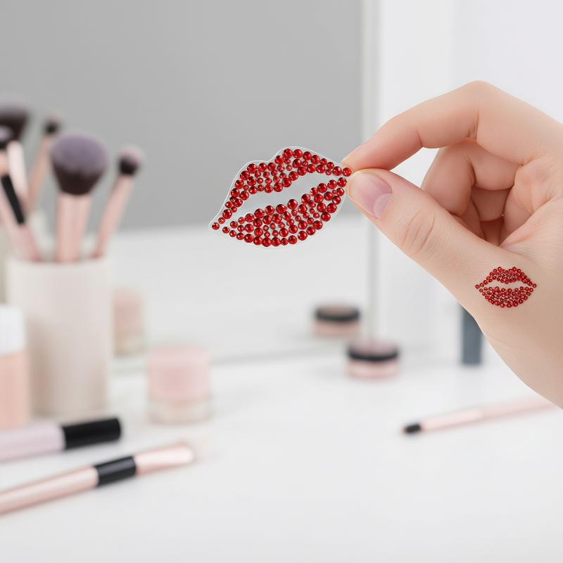 1 Lámina de Adhesivos de Labio - Body Jewelry Eyebrow reseña y precio
