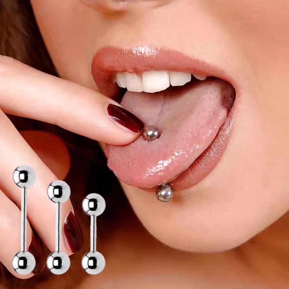 1PC acero inoxidable recto bar - Tongue Barbell Straight reseña y precio