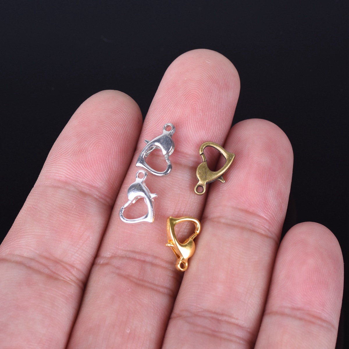 Ganchos con forma de corazón d - Body Jewelry Diy reseña y precio