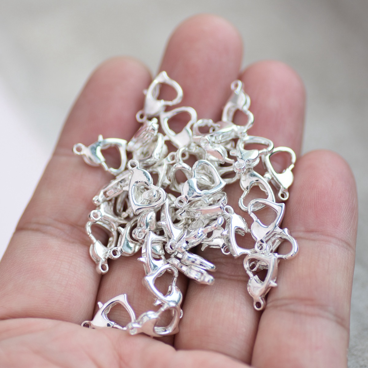 Ganchos con forma de corazón d - Body Jewelry Diy reseña y precio