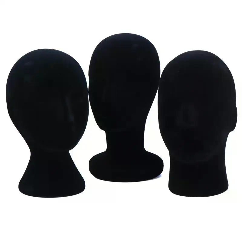 Cabeza de maniquí de terciopel - Body Jewelry Shop reseña y precio