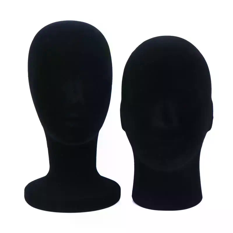 Cabeza de maniquí de terciopel - Body Jewelry Shop reseña y precio