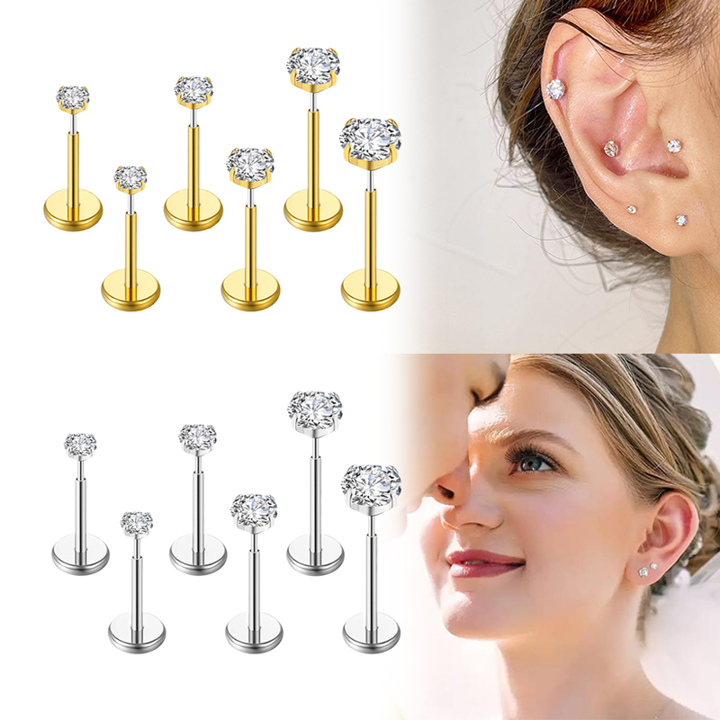 Anillos de Acero Inoxidable Qu - Body Jewelry Lip Ring reseña y precio